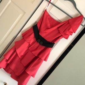 One shoulder BCBG dress